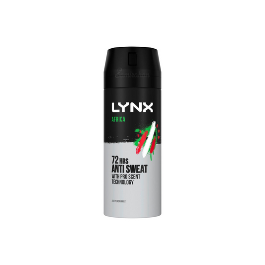 Lynx Africa Anti Sweat with Advanced Antiperspirant is a subtle, refined men’s fragrance. Best imported foreign Australian Aussie anti-perspirant deo premium genuine authentic original real quality nice deodorant boyfriend bf scent perfume men gift idea ideas cheap price in Dhaka Chittagong Sylhet Comilla Bangladesh.