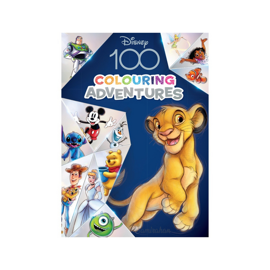 Disney 100 Colouring Adventures has detailed illustrations to bring hours of coloring fun. Best imported foreign Australian authentic genuine real brand premium exciting colour education creative creativity development pencil fun play cheap price in Dhaka Chittagong Sylhet Rajshahi Comilla Barisal Khulna Cox Bangladesh