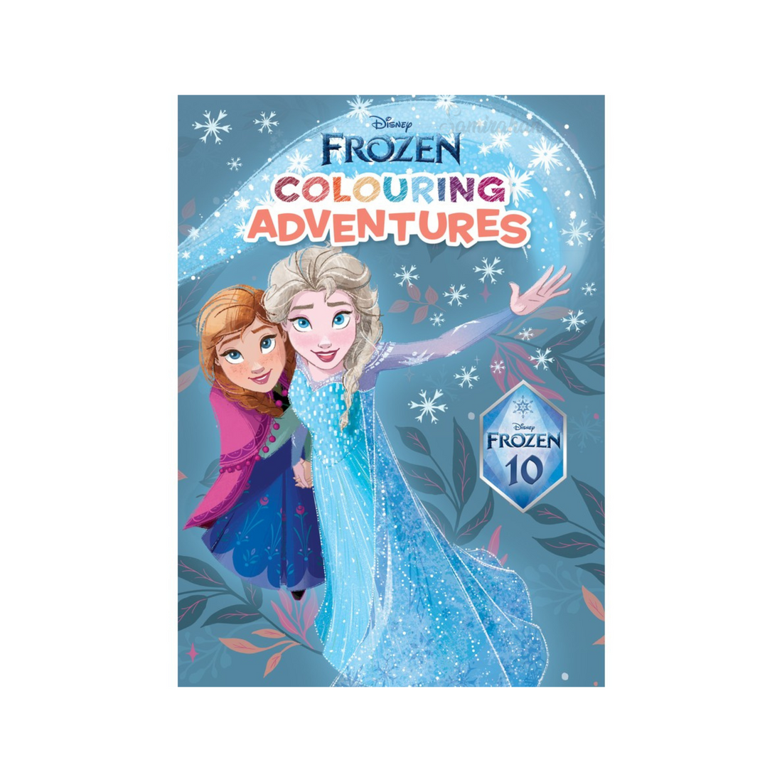 Disney Frozen 10th Anniversary Colouring Adventures Coloring Book ...