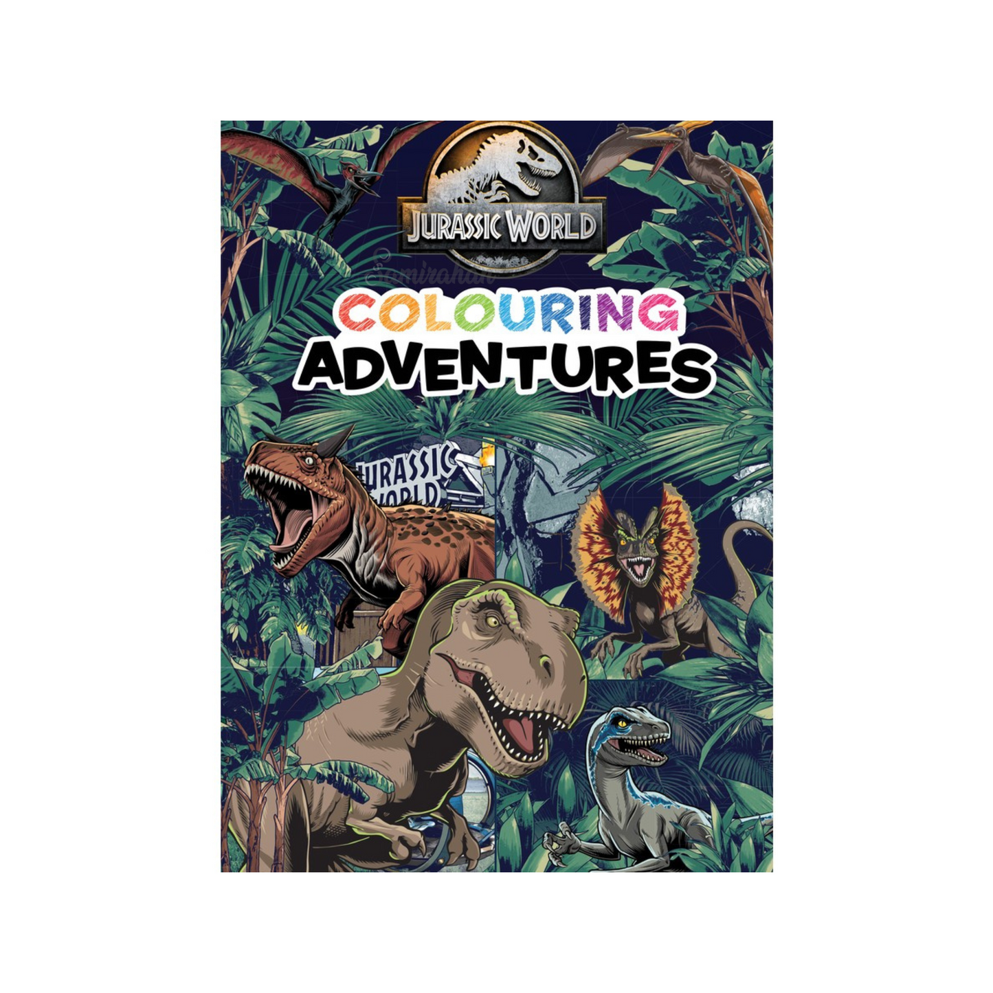 Jurassic World is a colouring book filled with adventures. Best imported foreign Australian authentic genuine real brand premium exciting colour education creative creativity development pencil fun play toy boi khelna bikash cheap price in Dhaka Chittagong Sylhet Rajshahi Comilla Barisal Khulna Bogra Cox's Bangladesh