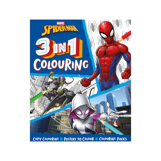 Marvel Spider Man Colouring Book Enjoy an imaginative coloring adventure Best imported foreign Australian authentic genuine real brand premium exciting colour education creative creativity development pencil fun play toy boi khelna bikash cheap price in Dhaka Chittagong Sylhet Rajshahi Comilla Barisal Khulna Bangladesh