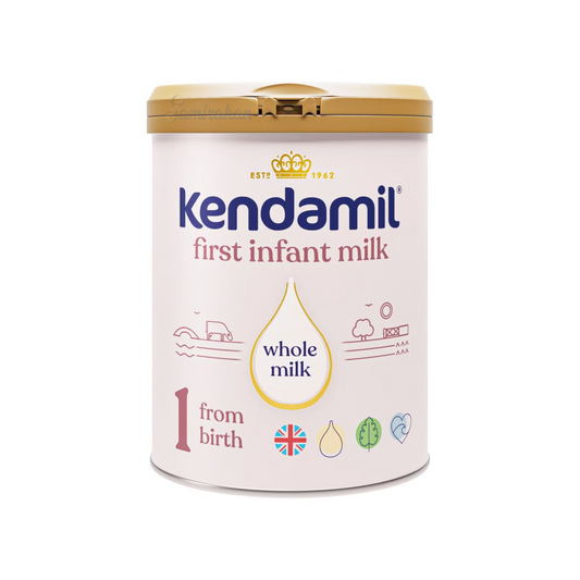 Kendamil Stage 1 First Infant Formula is a premium milk powder suitable for babies from birth to 6 months. Halal vegetarian best imported foreign genuine real authentic UK British cow quality safe healthy feeding food growth development cheap price in Dhaka Sylhet Chittagong Rajshahi Barisal Narsindi Comilla Bangladesh