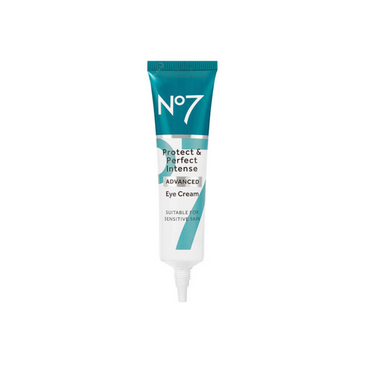 No7 Protect & Perfect Intense Eye Cream provides advanced protection & 24 hours of hydration for visibly younger looking skin. Best imported foreign authentic original real genuine UK British premium product brand quality luxury boots skincare care beauty face wash cheap price in Dhaka Chittagong Noakhali Bangladesh