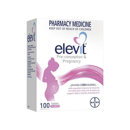 Elevit Pregnancy Multivitamin provides essential nutrients for pre-conception & the first 1000 days to the baby. Best imported foreign authentic genuine real original Australian premium brand supplement health multi vitamin fertility reproductive healthy birth nutrition cheap price in Dhaka Chittagong Sylhet Bangladesh