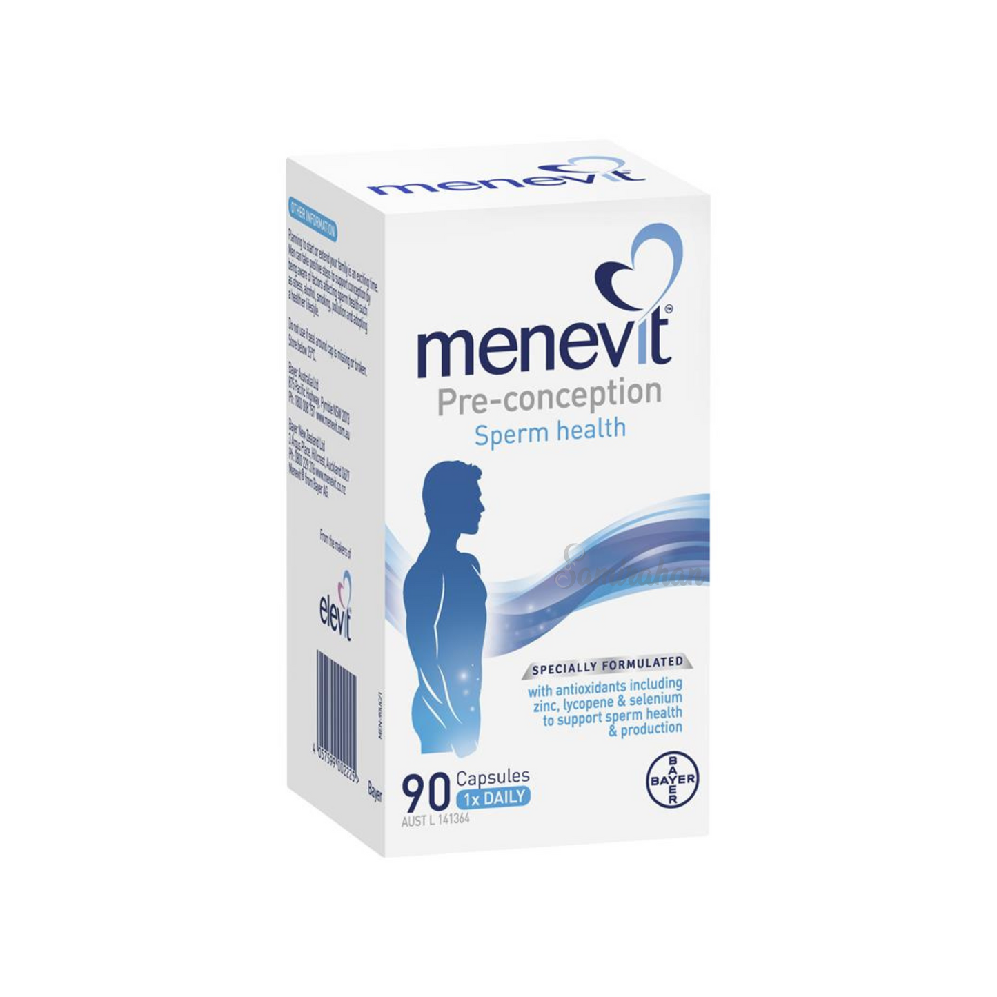 Menevit Pre-Conception Sperm Health is specially designed to support couples planning for pregnancy. Best imported foreign authentic genuine real original Australian premium brand supplement multi multivitamin vitamin fertility reproductive healthy birth nutrition cheap price in Dhaka Chittagong Sylhet Bangladesh