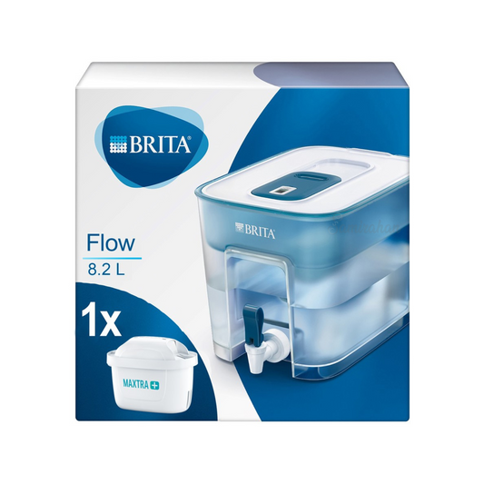 BRITA Flow 8.2L Water Filter Tank uses advanced MicroFlow technology to effectively reduce impurities found in tap water. Best imported foreign genuine authentic original real Australian British premium brand quality purifier healthy lifestyle natural pure drinking safe best price in Dhaka Chittagong Sylhet Bangladesh