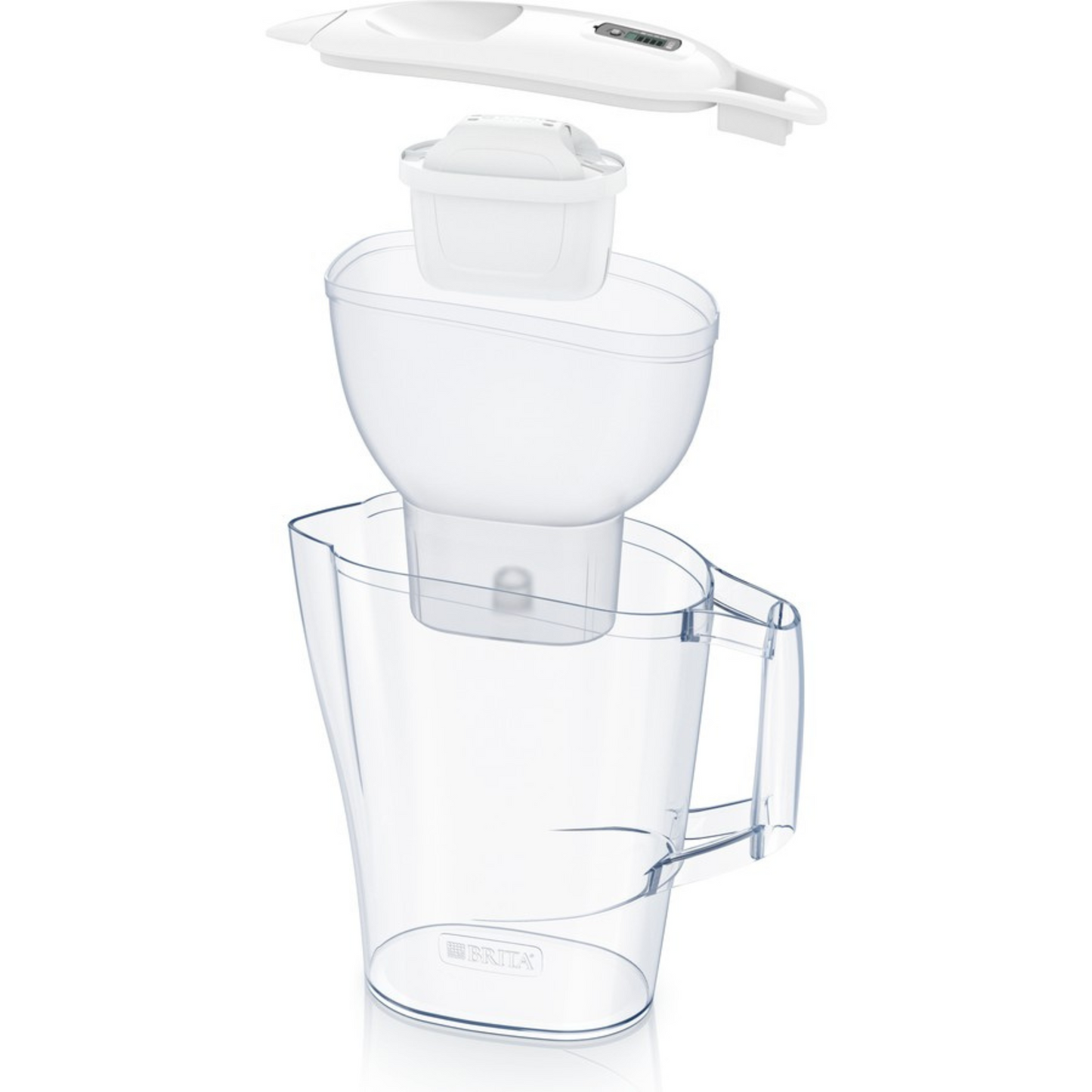BRITA Aluna 2.4L Water Filter Jug uses advanced MicroFlow technology to effectively reduce impurities found in tap water. Best imported foreign genuine authentic original real Australian British premium brand quality purifier healthy lifestyle natural pure drinking safe best price in Dhaka Chittagong Sylhet Bangladesh