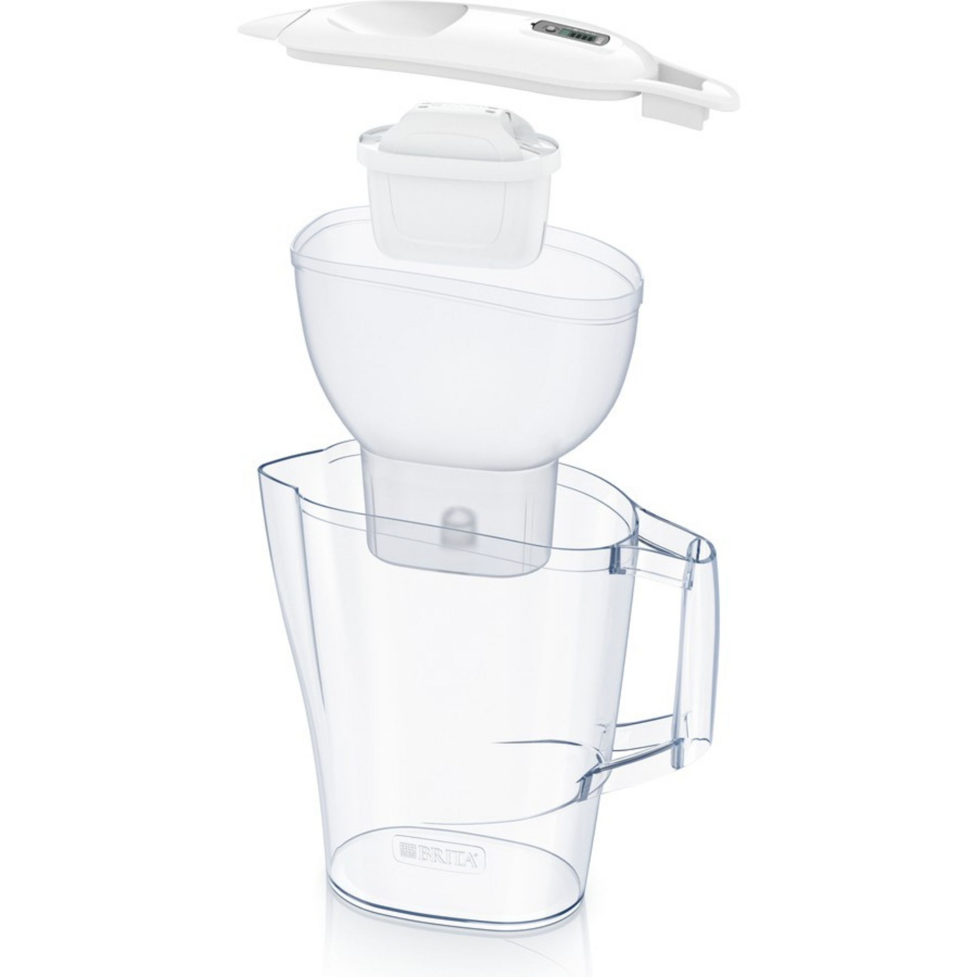 BRITA Aluna 2.4L Water Filter Jug uses advanced MicroFlow technology to effectively reduce impurities found in tap water. Best imported foreign genuine authentic original real Australian British premium brand quality purifier healthy lifestyle natural pure drinking safe best price in Dhaka Chittagong Sylhet Bangladesh