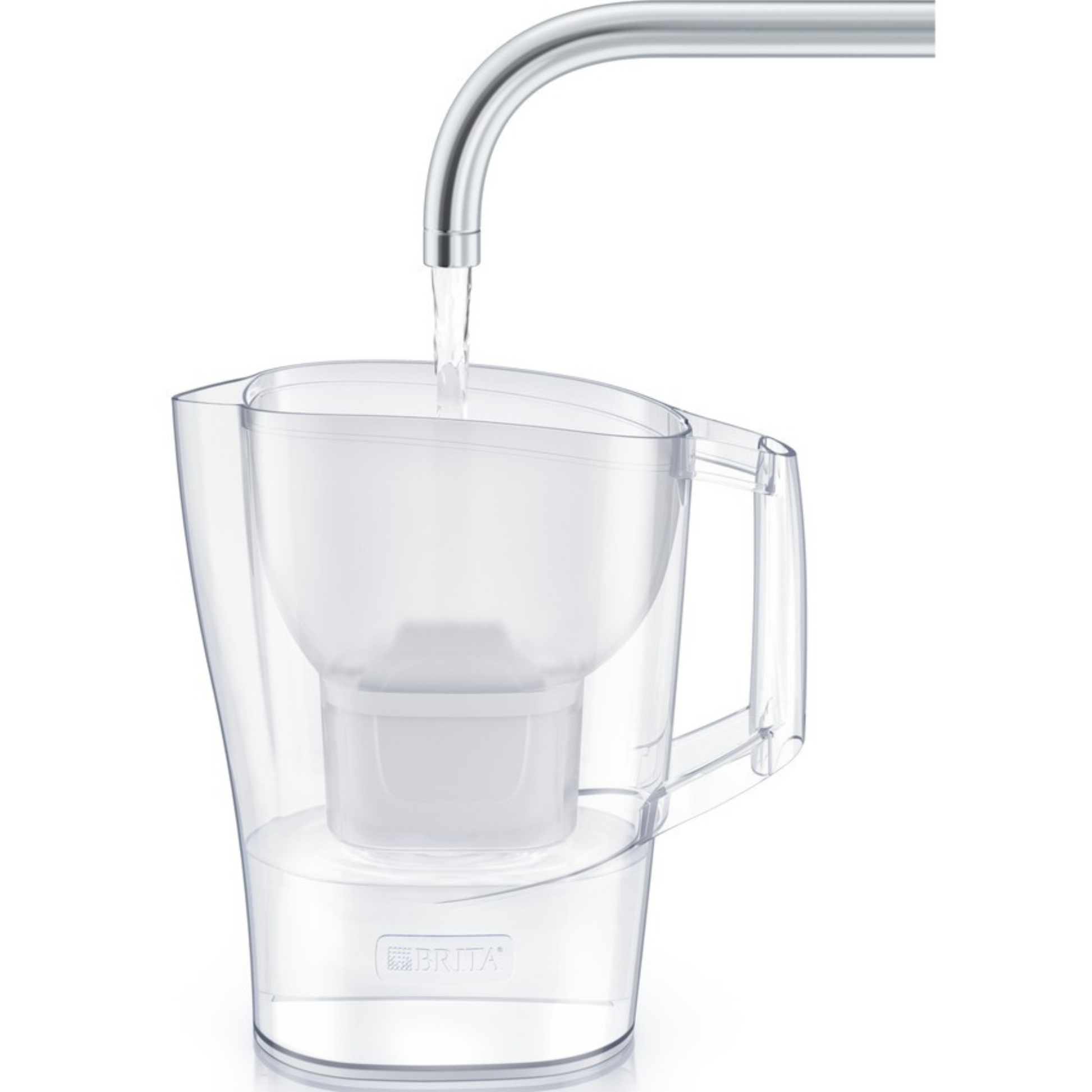 BRITA Aluna 2.4L Water Filter Jug uses advanced MicroFlow technology to effectively reduce impurities found in tap water. Best imported foreign genuine authentic original real Australian British premium brand quality purifier healthy lifestyle natural pure drinking safe best price in Dhaka Chittagong Sylhet Bangladesh