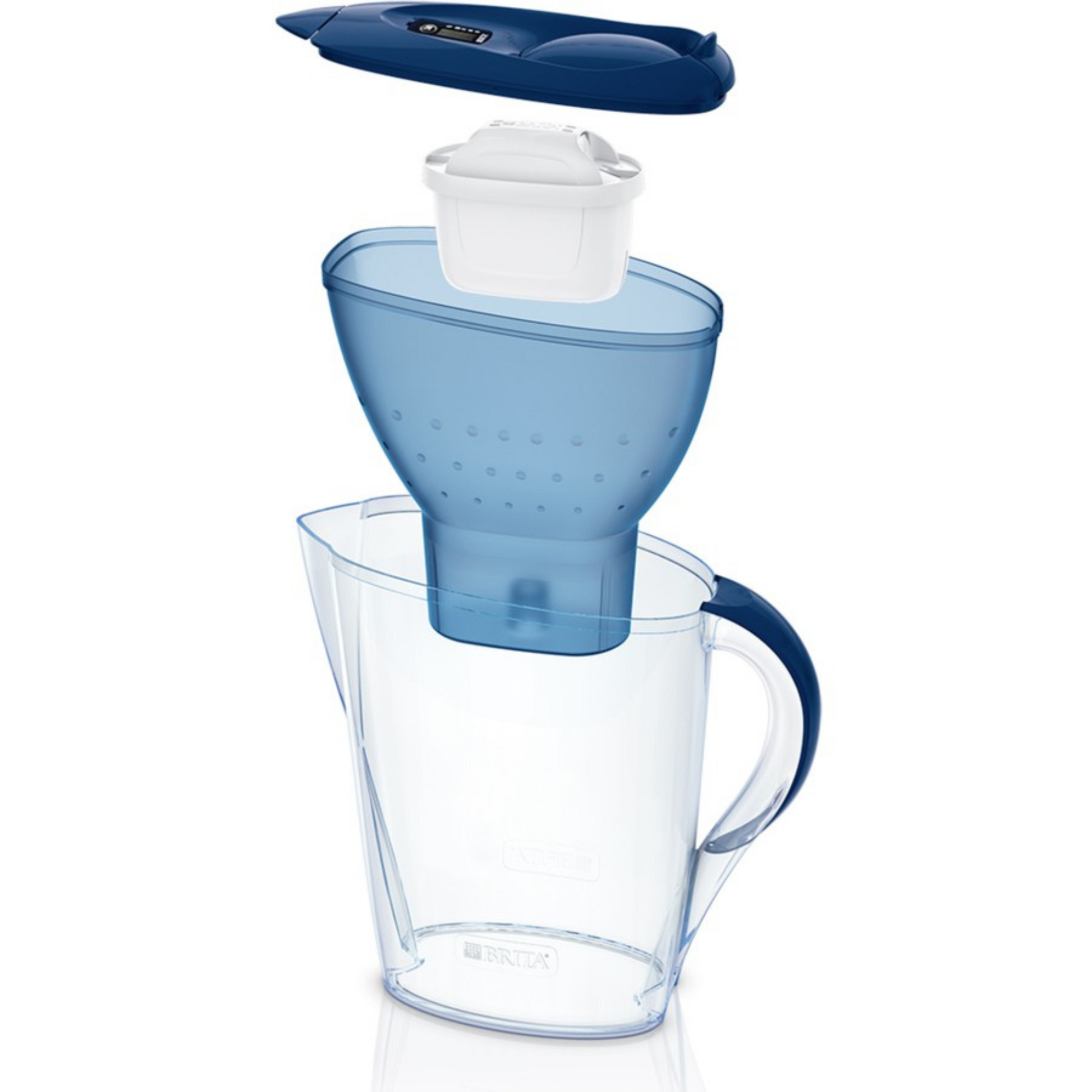 BRITA Marella 2.4L Filter Jug uses advanced MicroFlow technology to effectively reduce impurities found in tap water. Best imported foreign genuine authentic original real Australian British premium brand quality purifier healthy lifestyle natural pure drinking safe best price in Dhaka Chittagong Sylhet Bangladesh