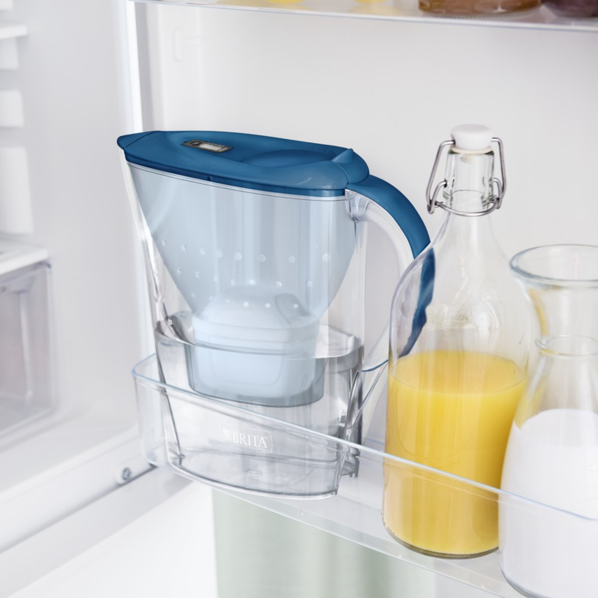 BRITA Marella 2.4L Filter Jug uses advanced MicroFlow technology to effectively reduce impurities found in tap water. Best imported foreign genuine authentic original real Australian British premium brand quality purifier healthy lifestyle natural pure drinking safe best price in Dhaka Chittagong Sylhet Bangladesh
