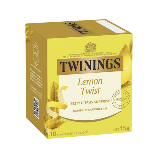 Twinings Lemon Twist Tea Bags (Australia) 10 Pack