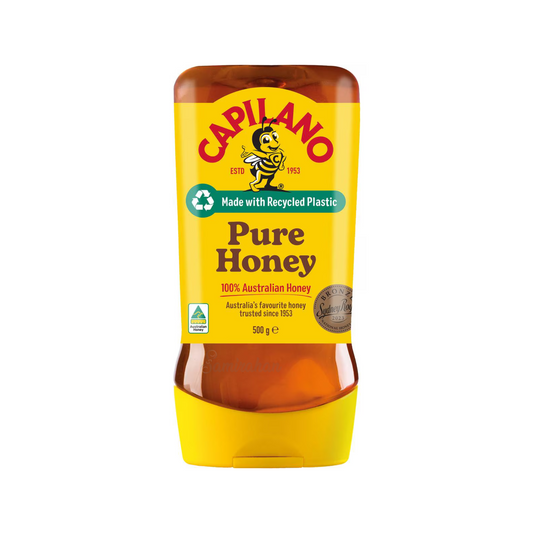 Capilano 100% Pure Australian Honey Squeeze are Taste the rich and smooth caramel goodness of made by Aussie bees and hand harvested by their beekeepers. genuine authentic premium sweet natural healthy fitness tasty delicious quality ashol modhu original real cheap price in Dhaka Chittagong Sylhet Rajshahi Bangladesh