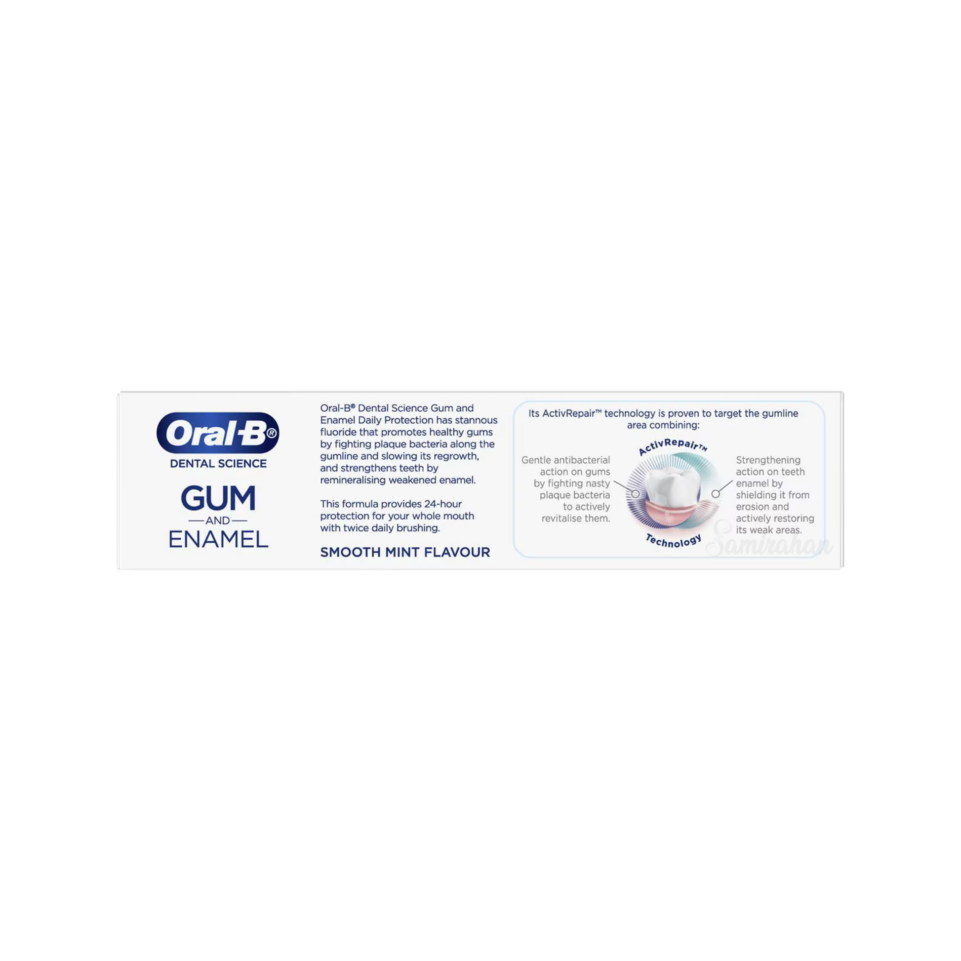 Improve your gum health and strengthen your enamel with Oral-B Gum Care  Enamel Daily Protection Mint Toothpaste. Regular use promotes healthy gums, strong teeth & protects enamel. Best genuine imported foreign Australian  premium real quality dental original dat formula germ free white clean price in Dhaka Bangladesh