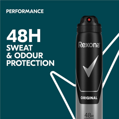 Stay dry and confident with Rexona Men Original Dry Antiperspirant. Best imported foreign Australian authentic genuine real men premium sweat perfect Advanced Best Perfume Sweet premium quality support and protection Original Confidence luxury brand Good Smell Body Activated cheap fragrance price in Dhaka Bangladesh