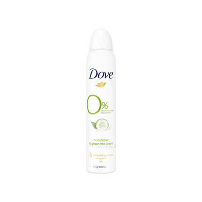 Dove Women Aerosol Deodorant Zero Aluminum in Cucumber & Green Tea offers up to 24 hours of dryness and odor protection. Best long lasting fresh sweat imported foreign Australia genuine perfume premium comfort quality perfect style underarm Confidence original brand Body cheap fragrance price in bd Dhaka Bangladesh