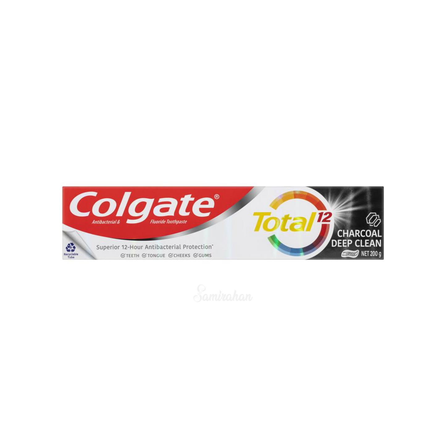 Experience a superior clean with Colgate Antibacterial Toothpaste Total Charcoal Deep Clean. Best genuine authentic original Remove plaque Protect enamel Prevent cavities tartar buildup Freshen breath Whiten teeth dat gums imported foreign Australian premium quality dental health price in bd Dhaka Chittagong Bangladesh