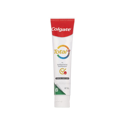 Experience a superior clean with Colgate Antibacterial Toothpaste Total Charcoal Deep Clean. Best genuine authentic original Remove plaque Protect enamel Prevent cavities tartar buildup Freshen breath Whiten teeth dat gums imported foreign Australian premium quality dental health price in bd Dhaka Chittagong Bangladesh