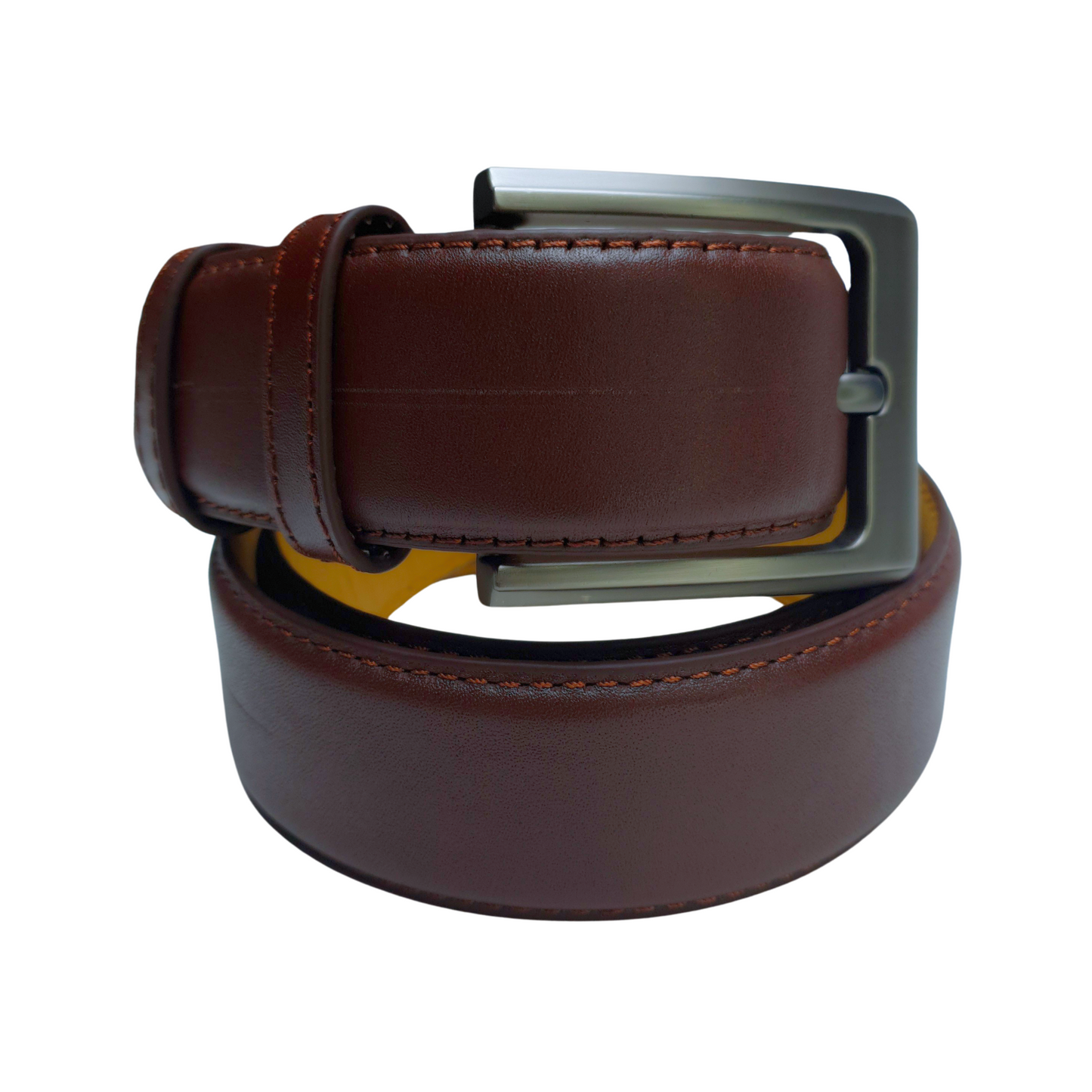 Men's Premium Waist Belt Authentic Leather Chocolate Color steel buckle style vegtan exclusive comfort fit fashion amazon price Dhaka Khulna Chittagong Sylhet sailor le reve I phone Foodpanda pathao uber Notun Bazar Vatara Baridhara Nadda Pallabi Farmgate Motijheel Golapbag