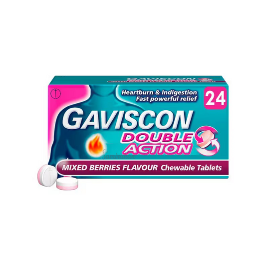 Gaviscon Dual Action Relief Mixed Berry dual-acting formula heartburn indigestion Tablet gastric Best import health Australia genuine medicine cheap price in bd