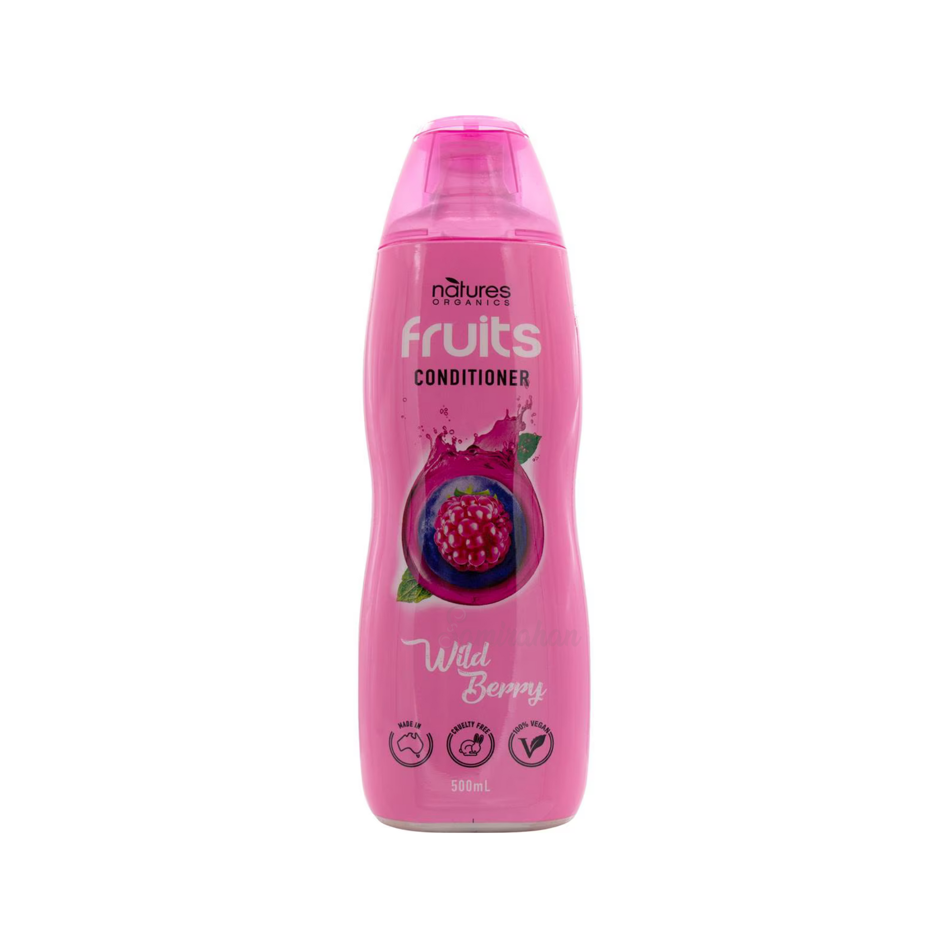 Experience the power of nature with Natures Organics Fruits Conditioner Shine Wild Berry. plant-based gently cleans soft Vegan genuine Australian Aussie imported real original premium hair-fall Best foreign authentic dandruff free Shine dry smooth nourished premium brand healthy cheapest price in BD Dhaka Bangladesh