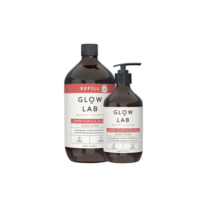 Glow Lab Hand Wash Warm Vanilla & Lily (Australia) 300mL