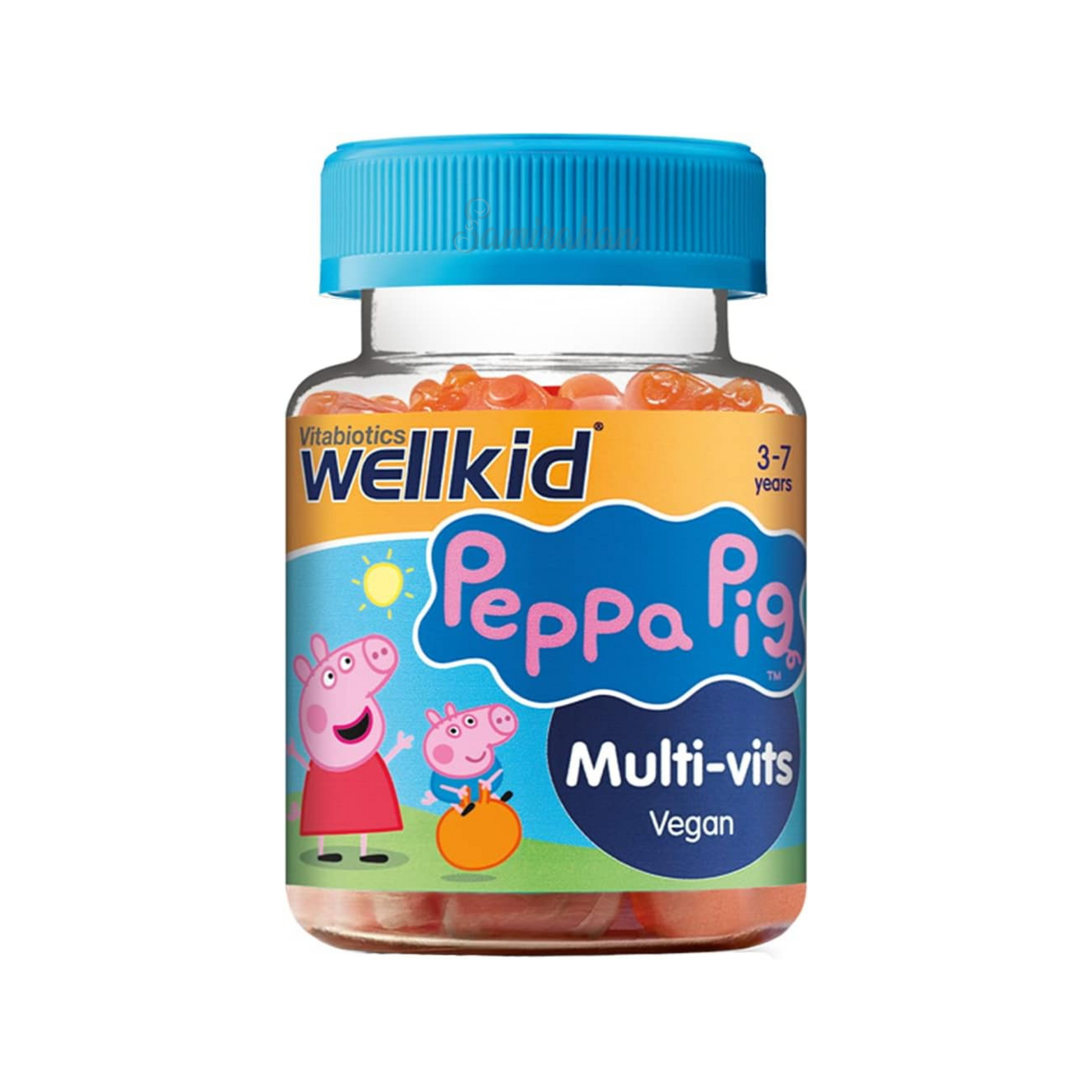 Vitabiotics Wellkid Peppa Pig Multi vits 3 To 7 Year 30 Soft Jellies import original Best UK healthcare Food supplement Nutrition doctor low price in bd Dhaka