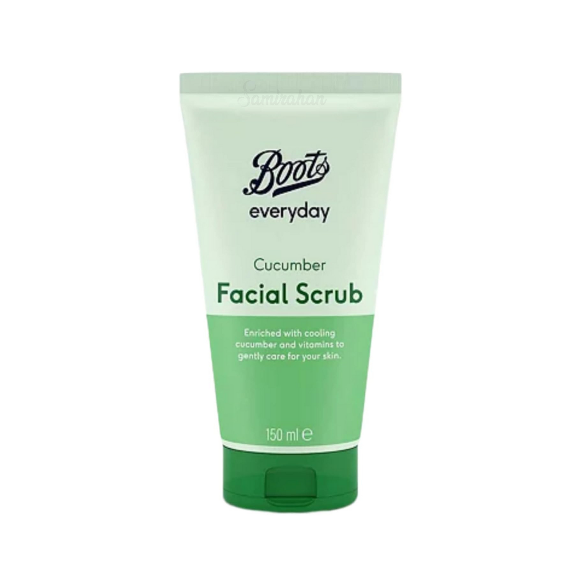 Boots Everyday Cucumber Facial Scrub Cooling Gentle Care (UK