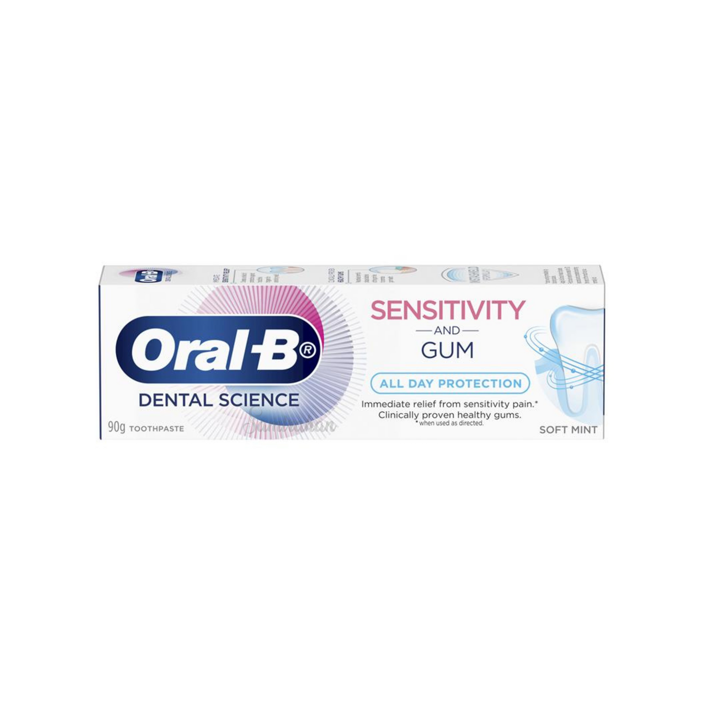 Oral B Sensitivity & Gum All Day Protection Toothpaste offers immediate relief from sensitivity and strengthens gums for clinically proven health. Regular use healthy gums strong teeth Best genuine imported foreign Australian  premium quality dental original formula germ free white clean price in bd Dhaka Bangladesh