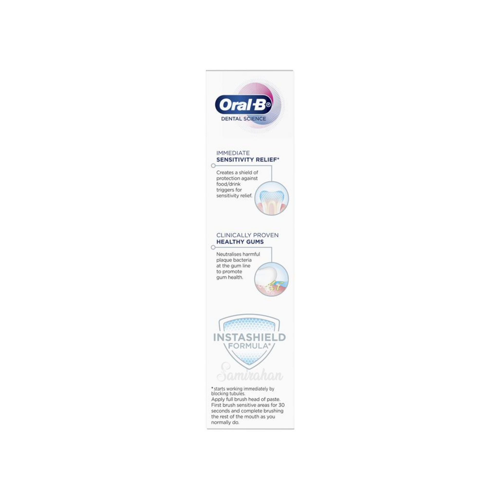 Oral B Sensitivity & Gum All Day Protection Toothpaste offers immediate relief from sensitivity and strengthens gums for clinically proven health. Regular use healthy gums strong teeth Best genuine imported foreign Australian  premium quality dental original formula germ free white clean price in bd Dhaka Bangladesh