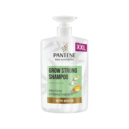 Pantene's Biotin Bamboo Shampoo Grow Strong Reduce Hair fall Loss Best authentic UK damage natural styling strength Reduce imported original cheap price in BD