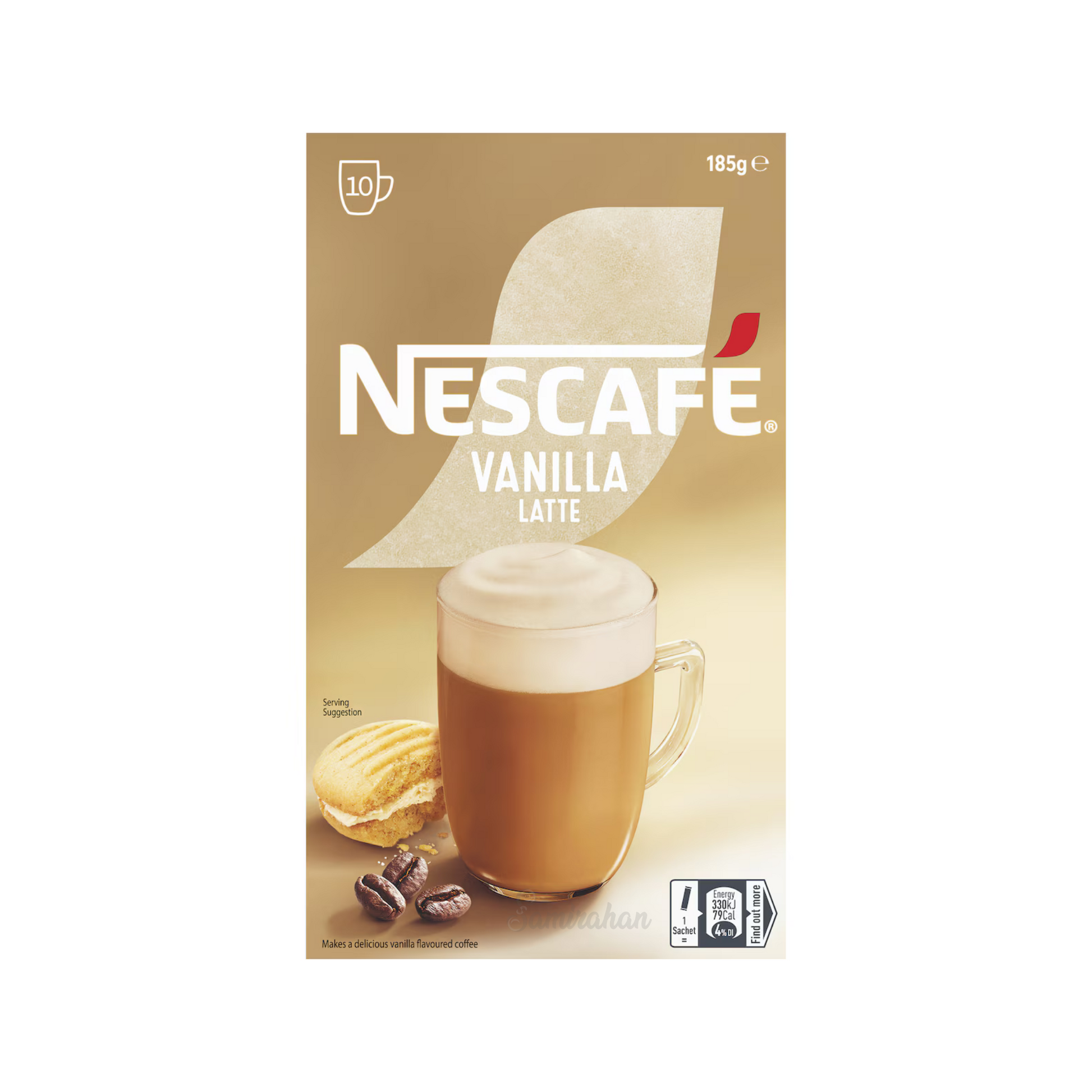 Treat yourself to a heavenly vanilla experience with Nescafe Creamy Vanilla Latte Coffee. Arabica Robusta Classic rich beans Roasted Tired sleep raw frothy Decaf blond good quality Best genuine authentic foreign imported real premium Australian instant strong delicious coffee Cheap price in Dhaka Chittagong Bangladesh.