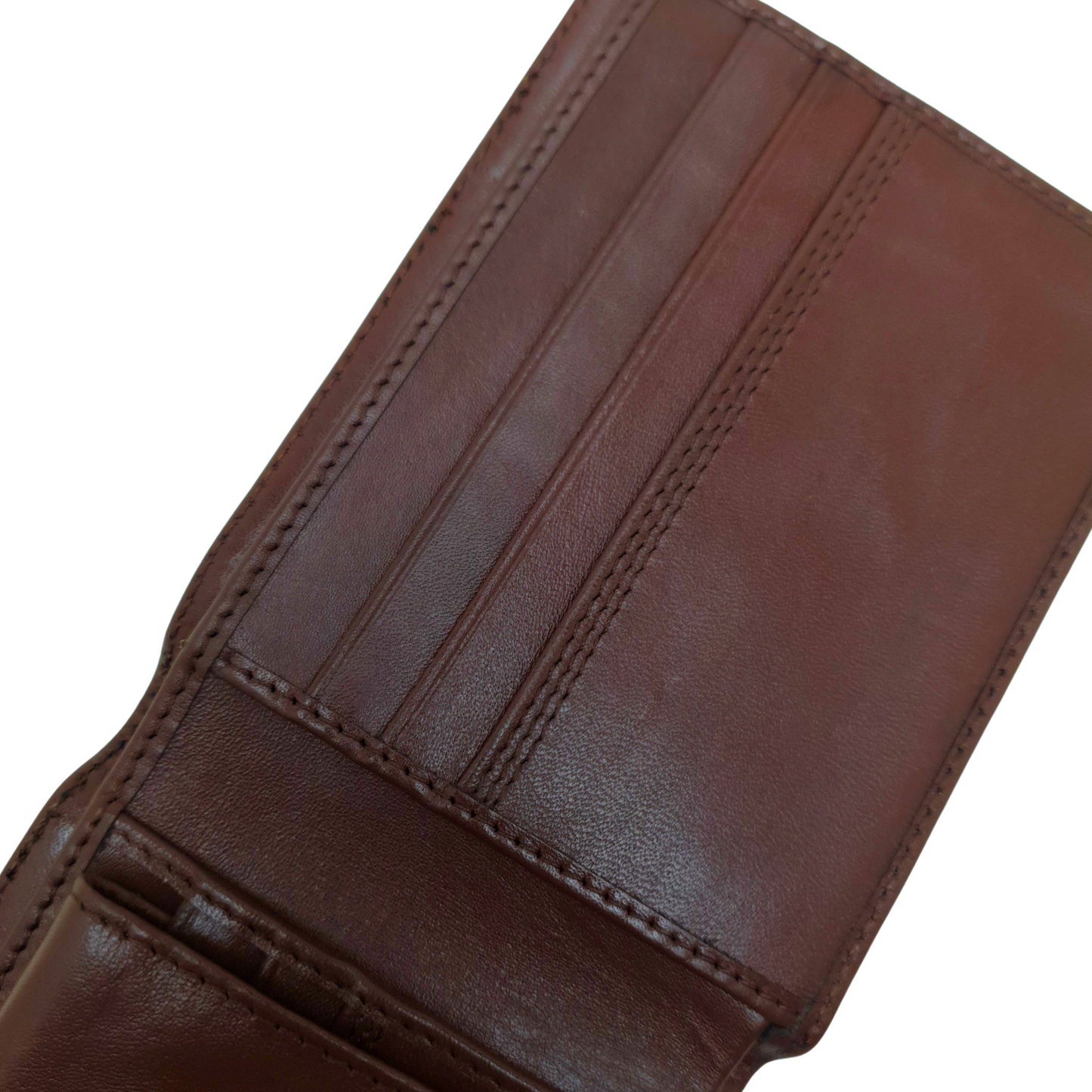 Premium Wallet high quality genuine Chocolate colour Authentic leather man woman Slim Money Bag comfort style fashion price BD Dhaka Khulna Chittagong Sylhet Shonir Akhra Sayedabad Wari Lalbagh Tejgaon Niketan DNCC Badda Rupnagar 
