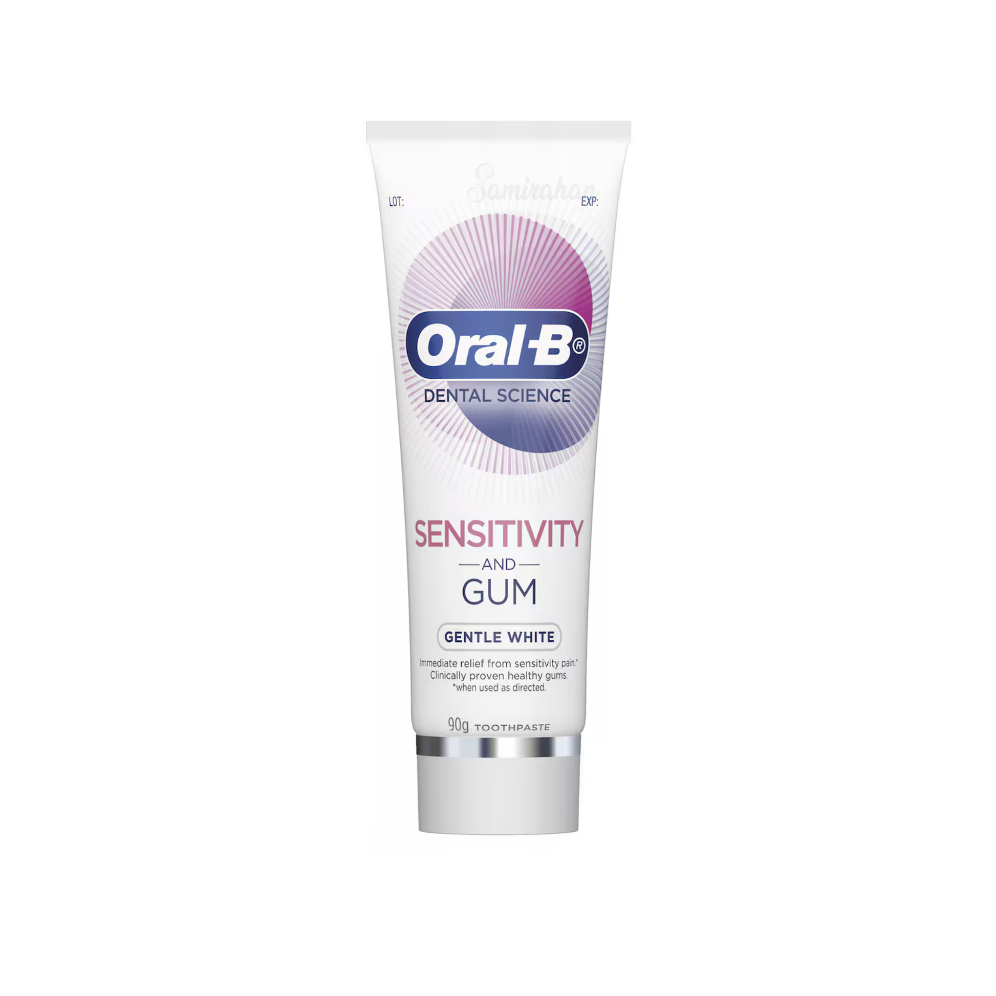 Oral-B Dental Science Sensitivity & Gum Gentle White toothpaste offers quick relief sensitivity discomfort & promotes gum health. Regular use mint soft strong teeth protects enamel yellow Best genuine imported foreign Australian  premium real quality dental original dat formula germ free clean price in Dhaka Bangladesh