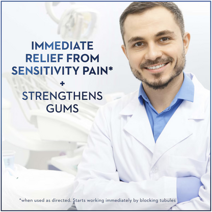 Oral-B Dental Science Sensitivity & Gum Gentle White toothpaste offers quick relief sensitivity discomfort & promotes gum health. Regular use mint soft strong teeth protects enamel yellow Best genuine imported foreign Australian  premium real quality dental original dat formula germ free clean price in Dhaka Bangladesh