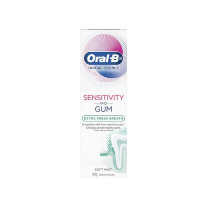 Oral-B Dental Sensitivity Gum Extra Fresh relief mint strong teeth protect Best genuine import Australia premium original germ white clean low price in Dhaka BD