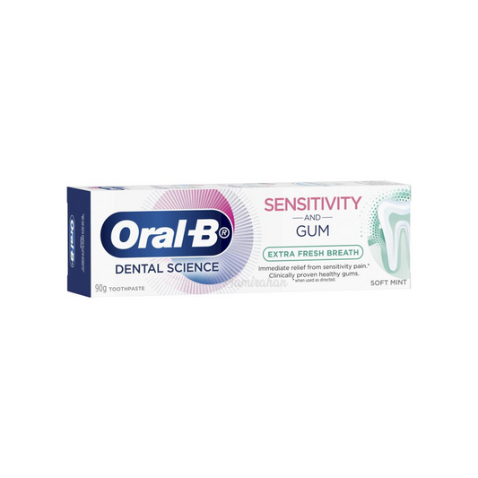 Oral-B Dental Sensitivity Gum Extra Fresh relief mint strong teeth protect Best genuine import Australia premium original germ white clean low price in Dhaka BD