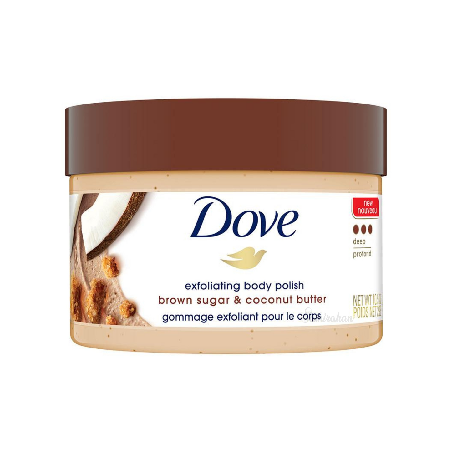 Dove Brown Sugar Coconut Butter Exfoliating Body Polish skincare Best gentle import Australian nourish genuine authentic original premium low price in Dhaka BD