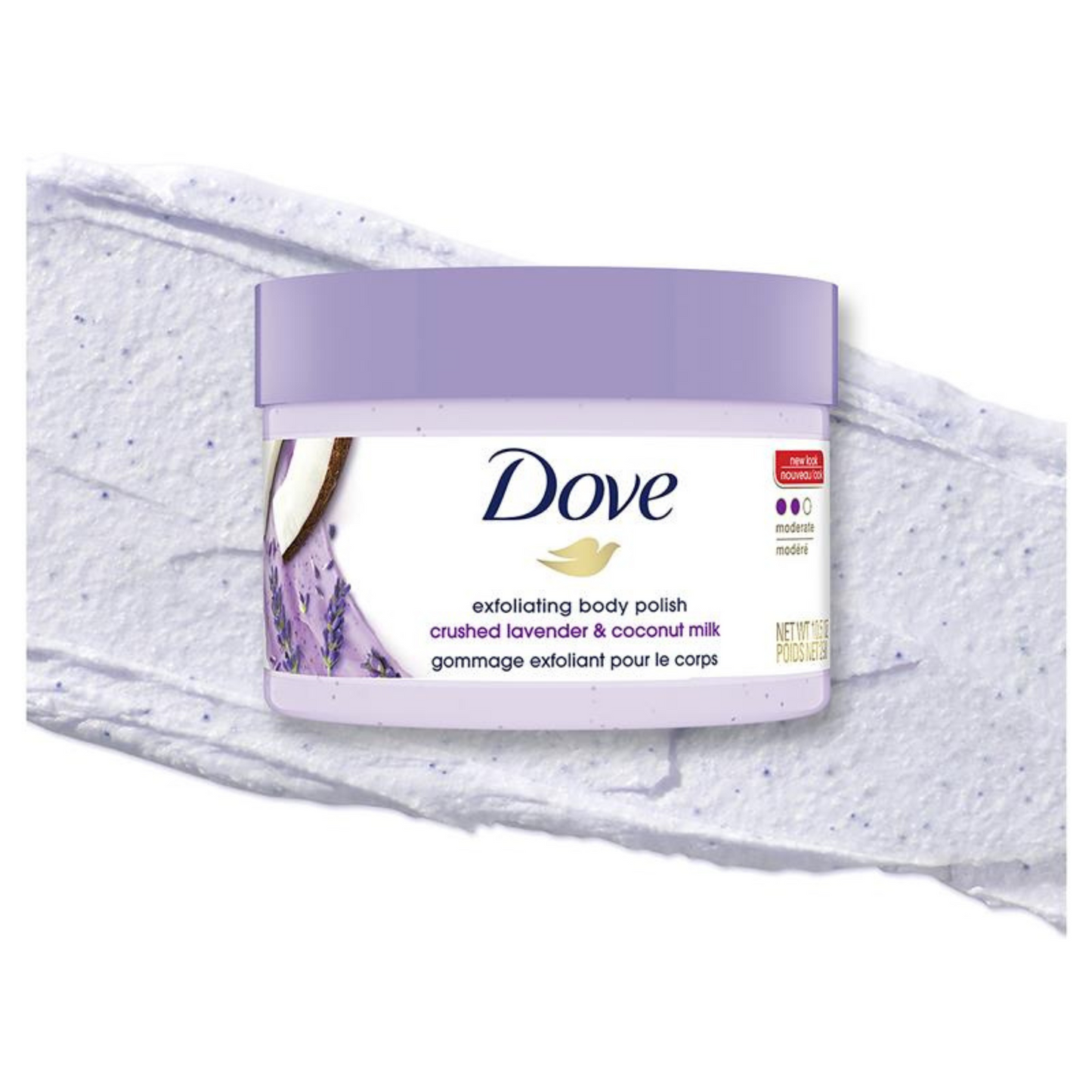 Dove smooth soft Lavender Coconut Milk Exfoliating Body Best import Australia nourish genuine authentic original premium skincare beauty low price in Dhaka BD