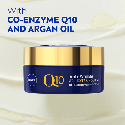 NIVEA Q10 Anti-Wrinkle Replenishing Night Cream skincare Best import Makeup authentic original Sun protect genuine facial brand smooth Australia low price in bd