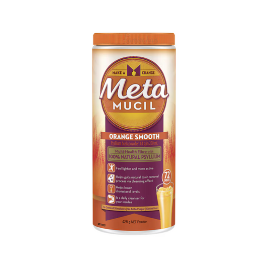 Metamucil Fiber Supplement Smooth Orange Powder multi health natural psyllium digestive Cholesterol clean gut Premium genuine import authentic low price in BD