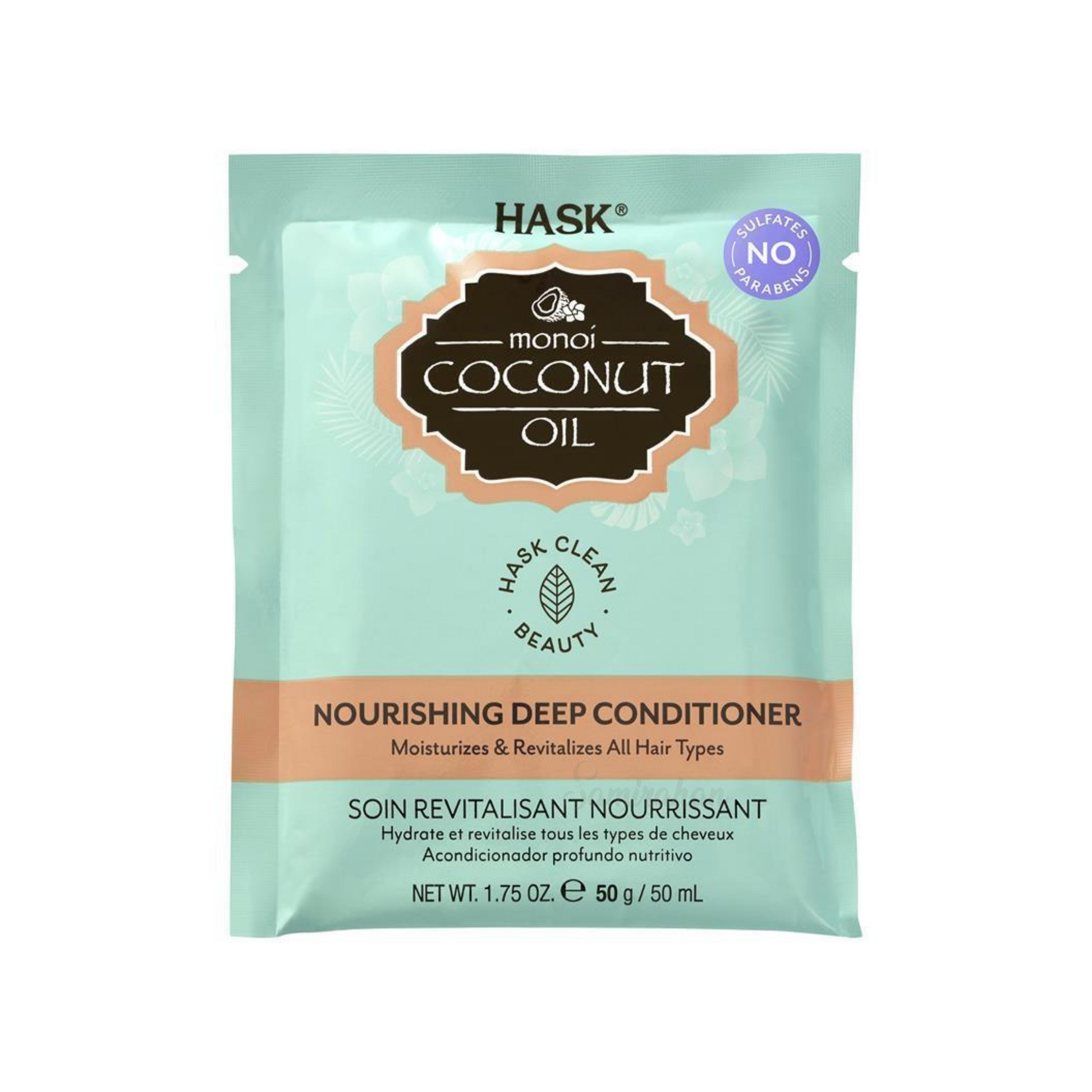 Hask Monoi Coco Oil Deep Conditioning luxurious treatment hair Best imported genuine authentic original dry premium organic beauty shiny silky low price in bd