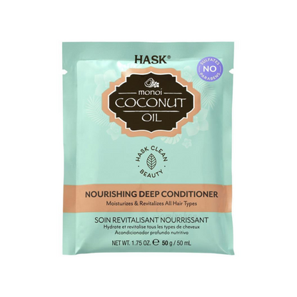 Hask Monoi Coco Oil Deep Conditioning luxurious treatment hair Best imported genuine authentic original dry premium organic beauty shiny silky low price in bd