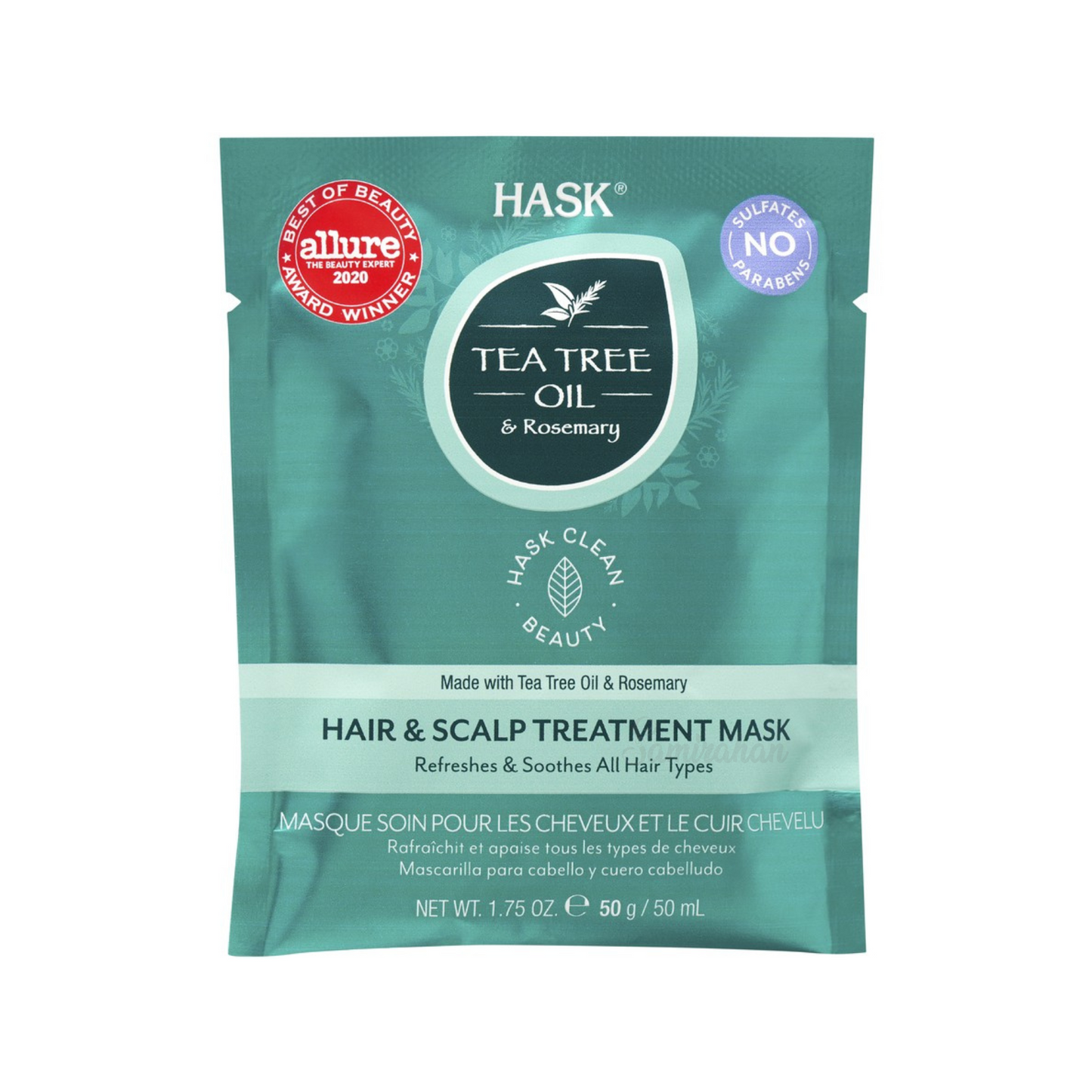 HASK Tea Tree Oil Rosemary Hair Treatment Mask hair Best import genuine authentic soft premium organic beauty Clean restores shiny silky low price in bd Dhaka