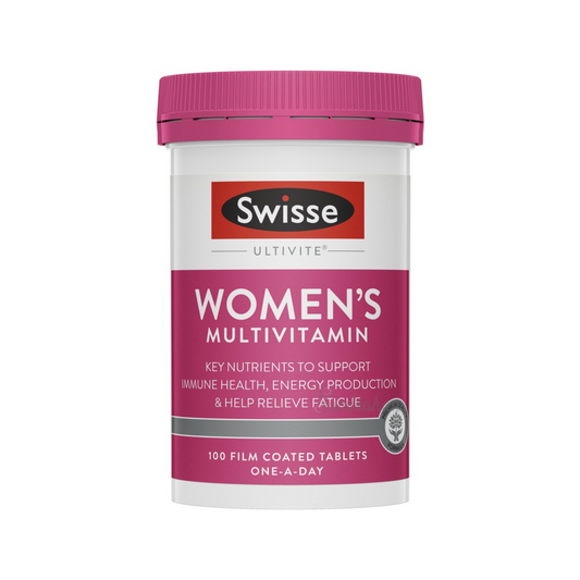 Experience the ultimate support for busy and active lifestyles with Swisse Ultivite Women's Multi Vitamin Tablets. Best imported Australian authentic genuine skin care bone Biotin hair strong energy original girl immune nutrients premium brand dietary pharmacy quality medicine shop cheap price in bd Dhaka Bangladesh