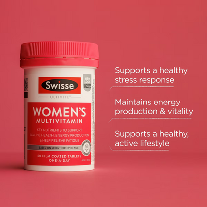 Swisse Ultivite Women Multi Vitamin Best import original Australia authentic genuine care health immune nutrients premium pharmacy medicine shop low price in bd