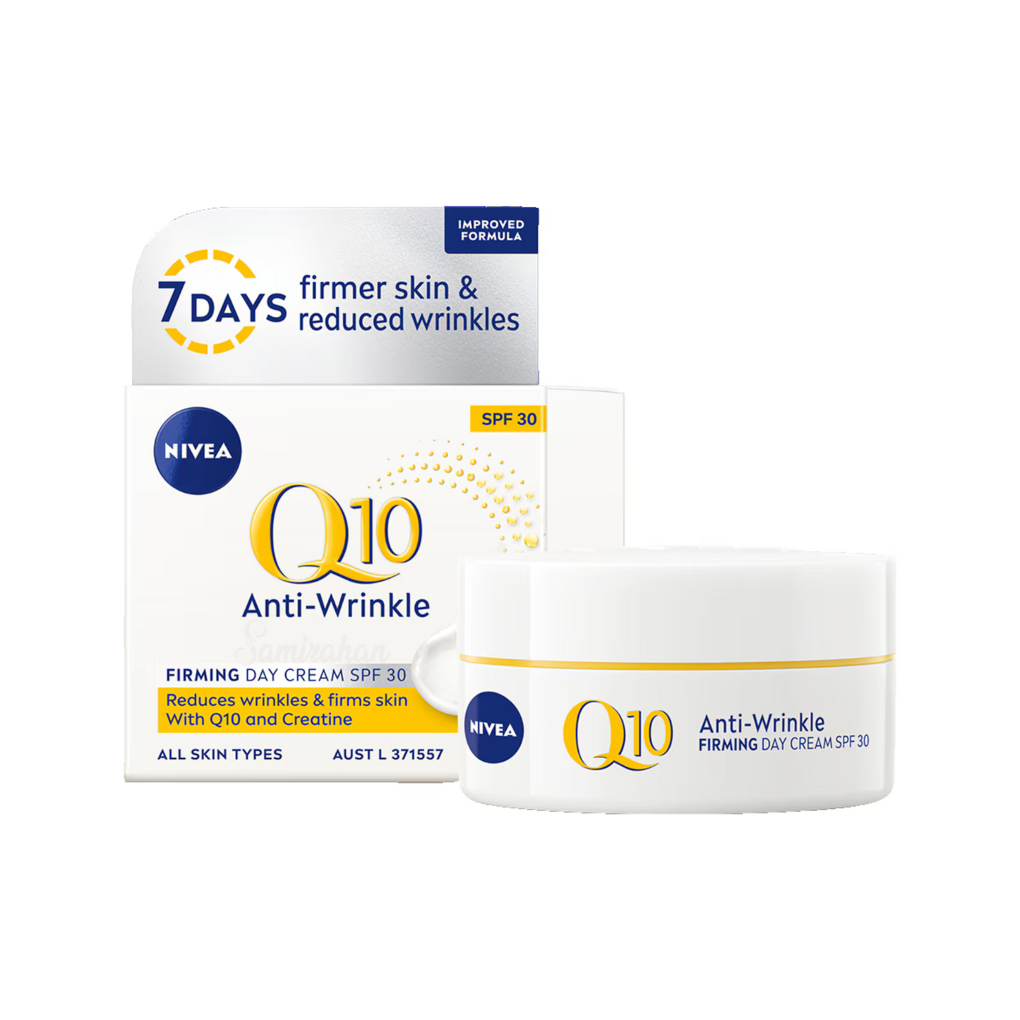 NIVEA Q10 Anti-Wrinkle Firming Day Cream SPF30 skincare Best import Makeup authentic original Sun protect genuine facial brand smooth Australian low price in bd