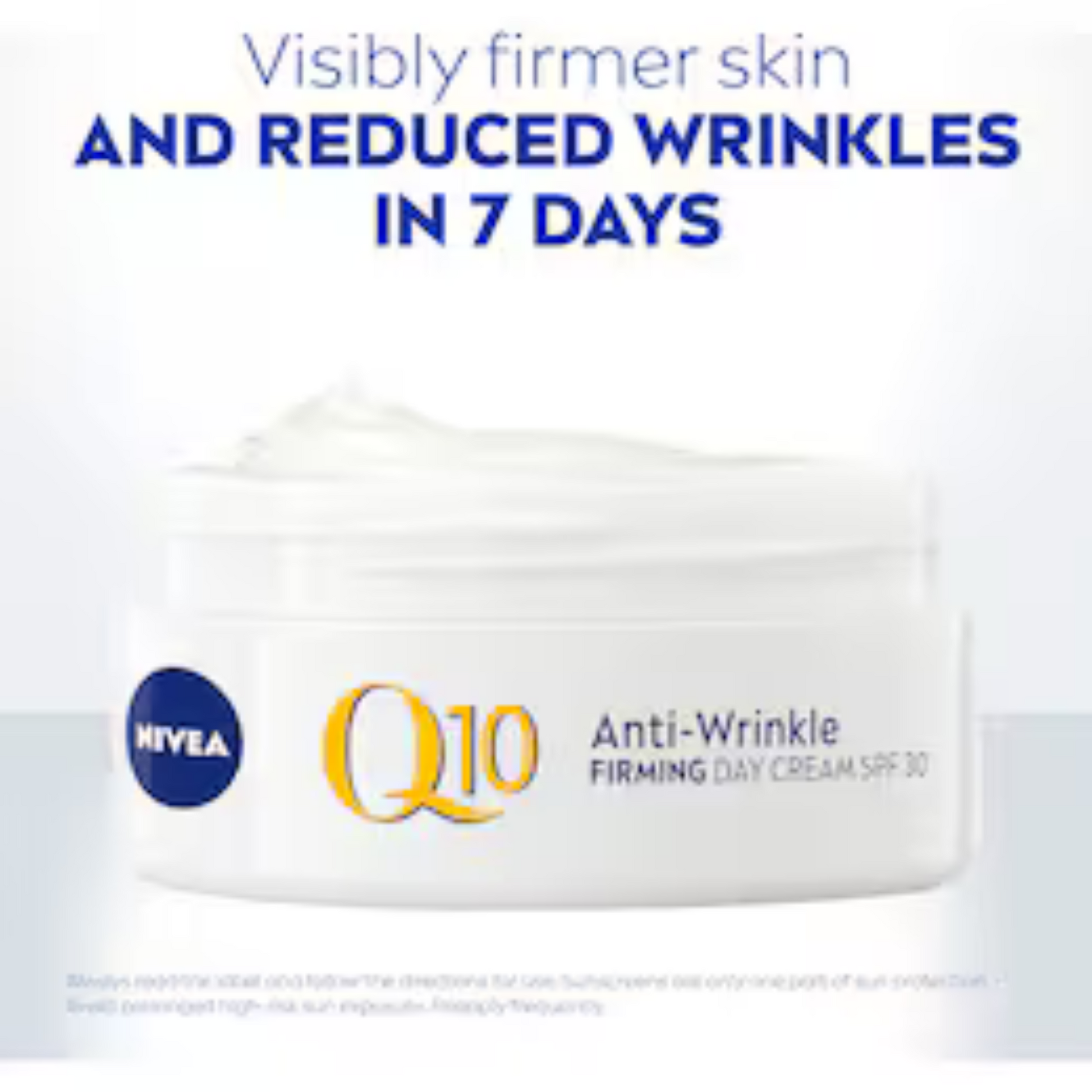 NIVEA Q10 Anti-Wrinkle Firming Day Cream SPF30 skincare Best import Makeup authentic original Sun protect genuine facial brand smooth Australian low price in bd