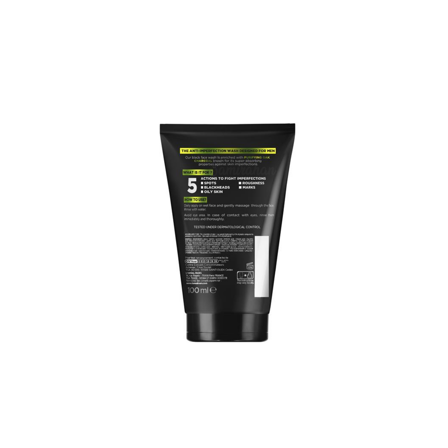 L'Oréal Men Expert Pure Carbon Charcoal Wash men oily skin Best import foreign original pimple protect genuine face care premium Australia low price in bd Dhaka