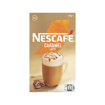 Nescafe Caramel Latte Coffee daily routine coffee infused smooth caramel Best genuine authentic imported premium brand tea Australian delicious low price in bd